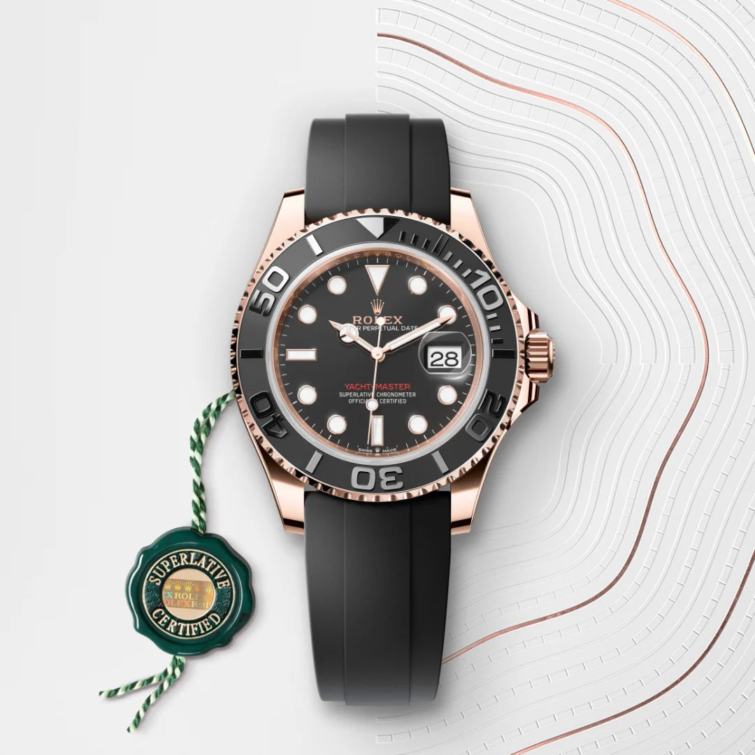 Yacht-Master 40
Oyster, 40 mm, Everose gold M126655-0002
