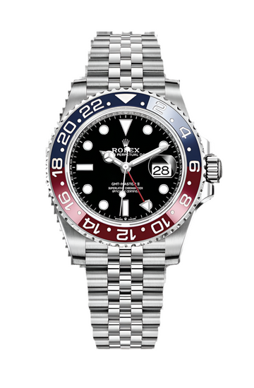 GMT-Master ll “Pepsi” Oyestersteel Jubilee bracelet