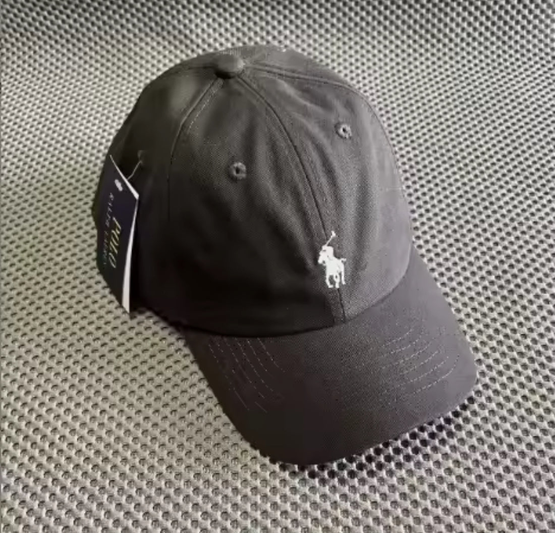 Ralph Po Lo Pony Baseball Duck Tongue Soft Top Versatile Sunshade Men and Women Autumn Winter Trucker Hat