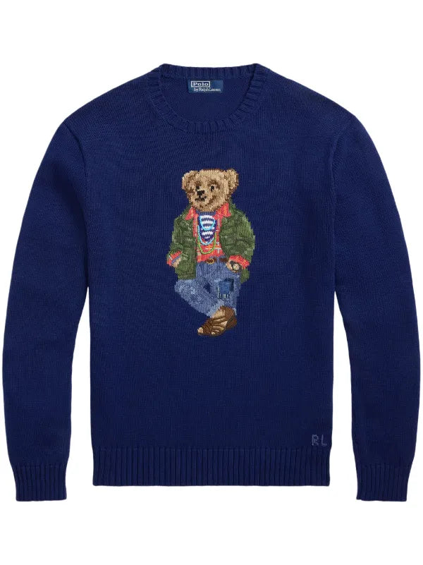 Polo Bear knitted sweater