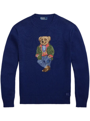 Polo Bear knitted sweater