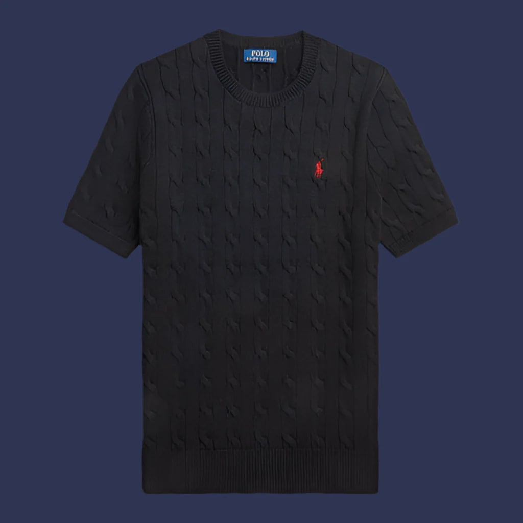 Cable Knit T-shirt