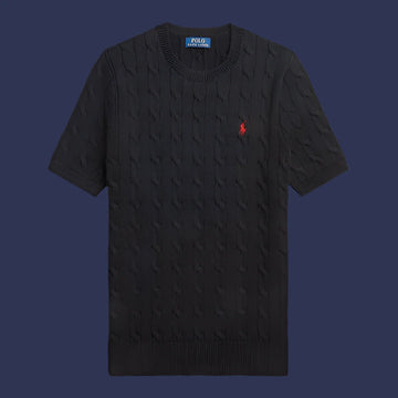 Cable Knit T-shirt