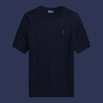 Cable Knit T-shirt