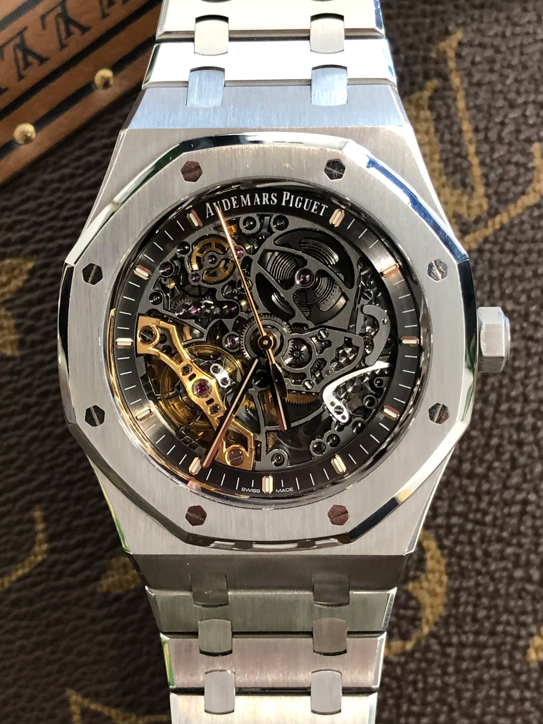 Audemars Piguet Royal Oak Skeleton watch.