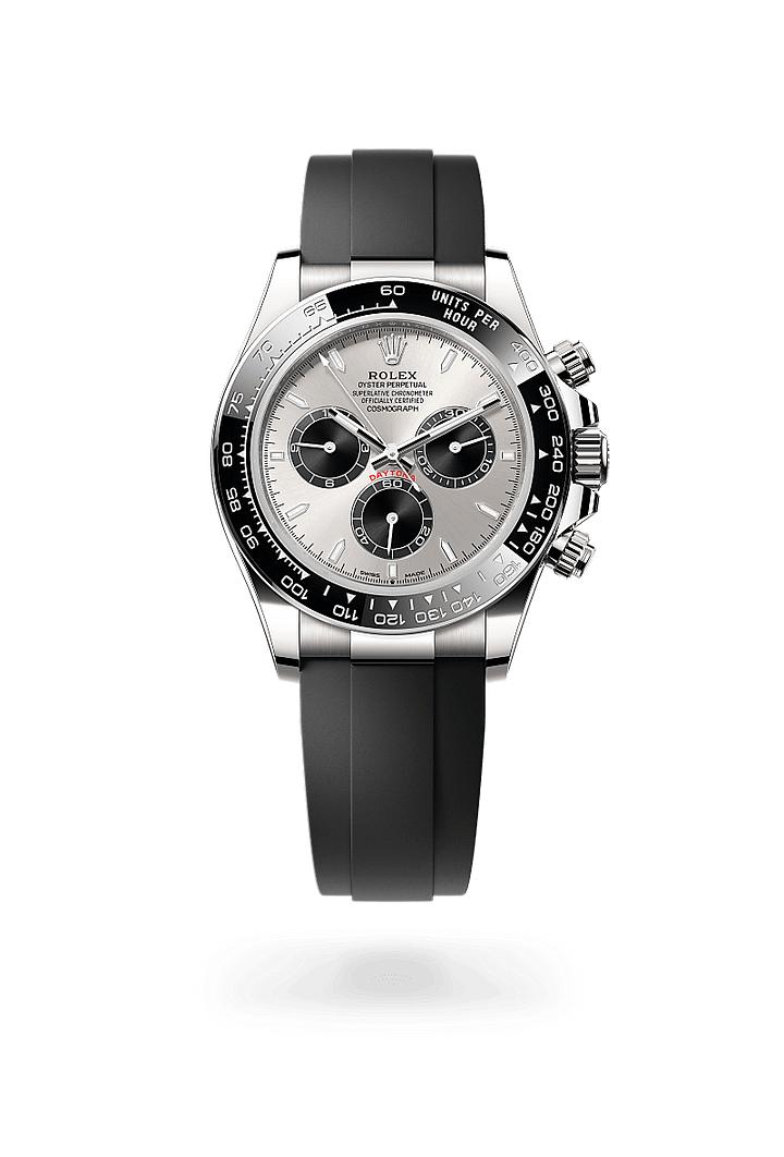 Cosmograph Daytona，Oyster, 40 mm, white gold, M126519LN-0006
